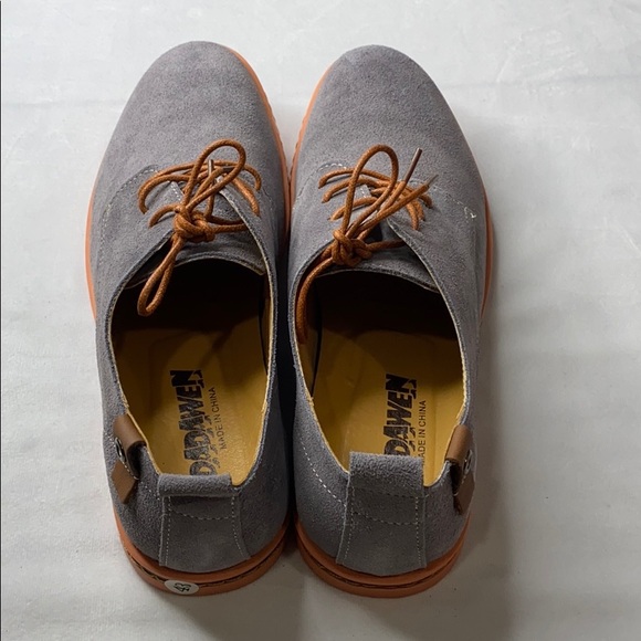 DADAWEN MENS SUEDE CLASSIC OXFORDS - Picture 3 of 7